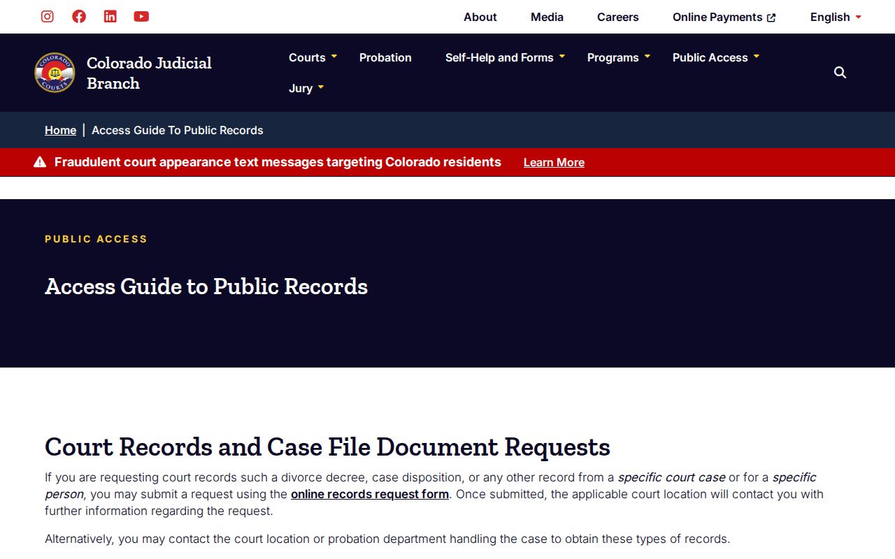 Mineral County outstanding warrant records public access guidance